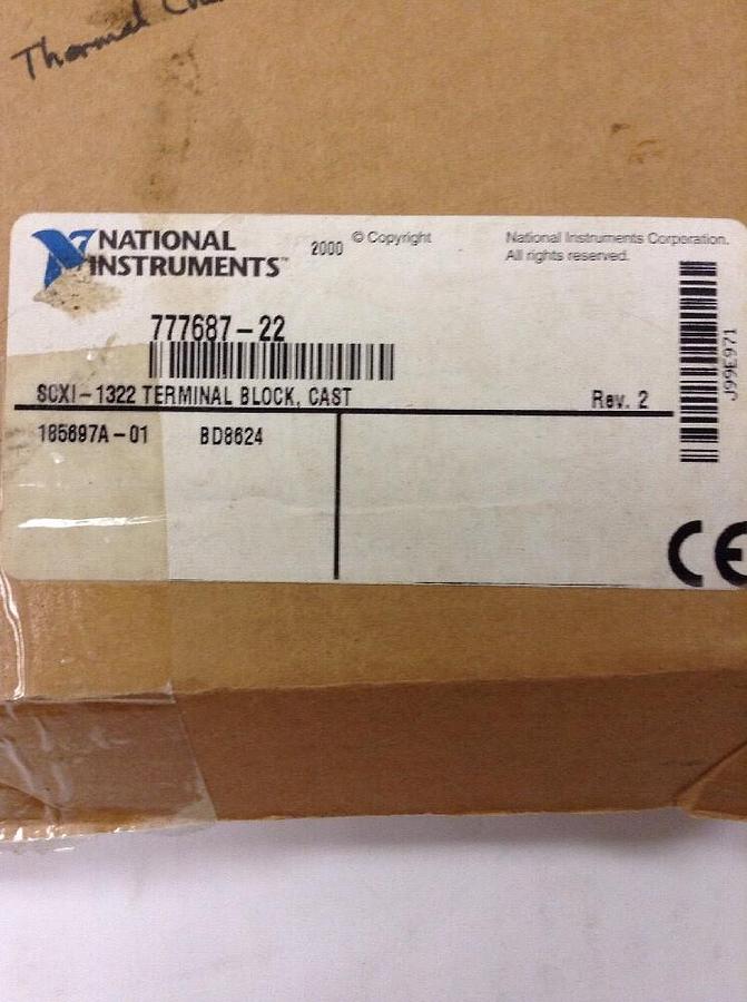 National Instruments,SCX1-1322,High-Voltage Terminal Block