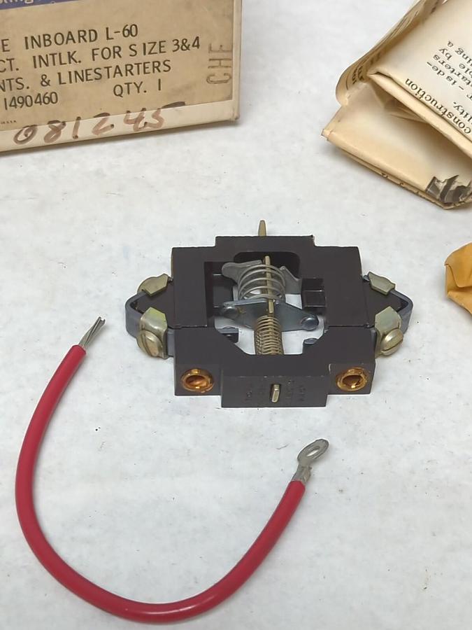 WESTINGHOUSE,L-60,ELECTRICAL INTERLOCK FOR SIZES 3 & 4 NOS