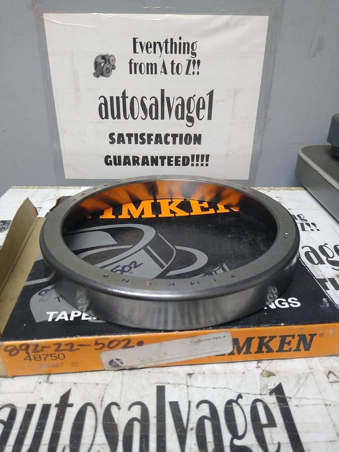TIMKEN,48750,ROLLER BEARING CUP NOS