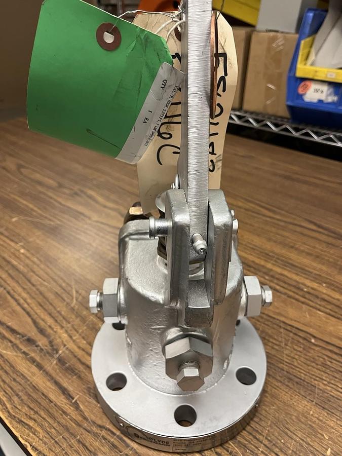 CLYDE BERGEMANN,BP352226-000A,POPPET VALVE 600Lb 2-3/8FT 1.188 SIDE PORTS