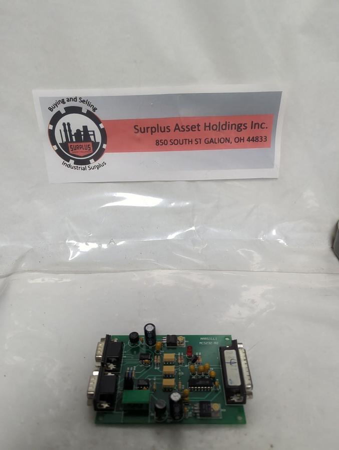Used MARSILLI,MCS232-R2,CIRCUIT BOARD PRE-OWNED