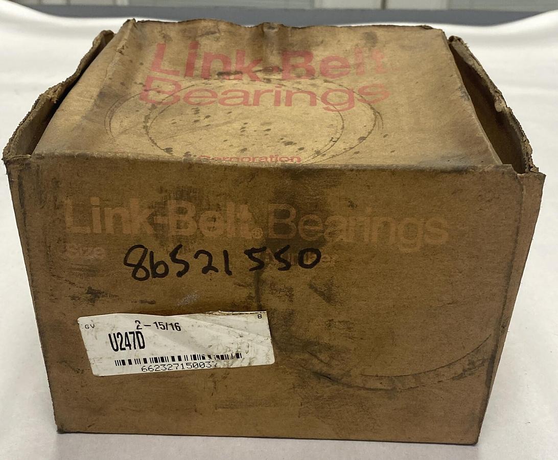 Linkbelt,U247D,Ball Bearing Insert NOS