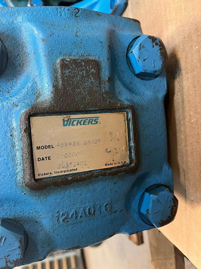 Used VICKERS,45V42A-1A22R,HYDRAULIC VANE PUMP