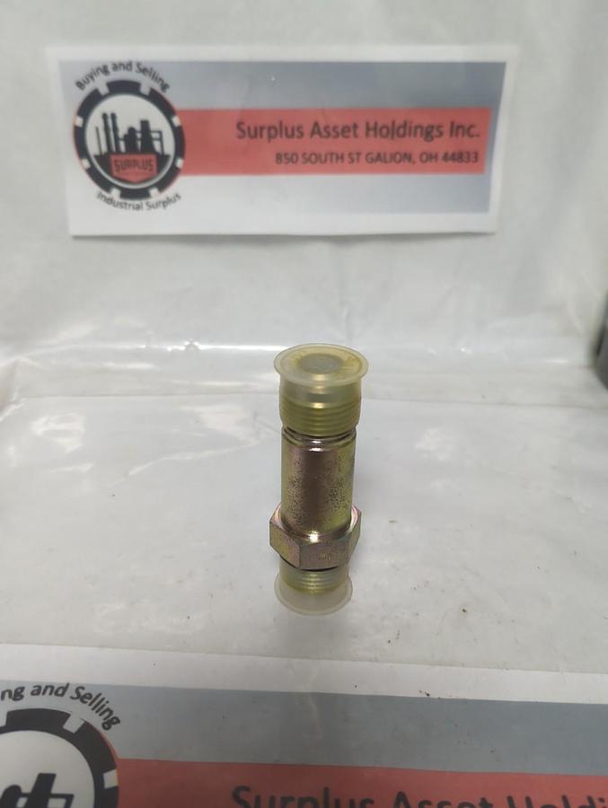 HYDRAULIC INC.,SMA-12,HYDRAULIC ADAPTER 1-1/16 MALE X 1-1/16 MALE NOS