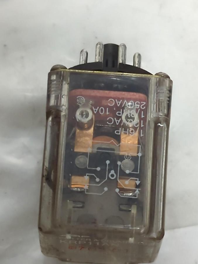 Used P&B,KRP11AN,PLUG IN RELAY 8-PIN LOT OF 2 PRE-OWNED