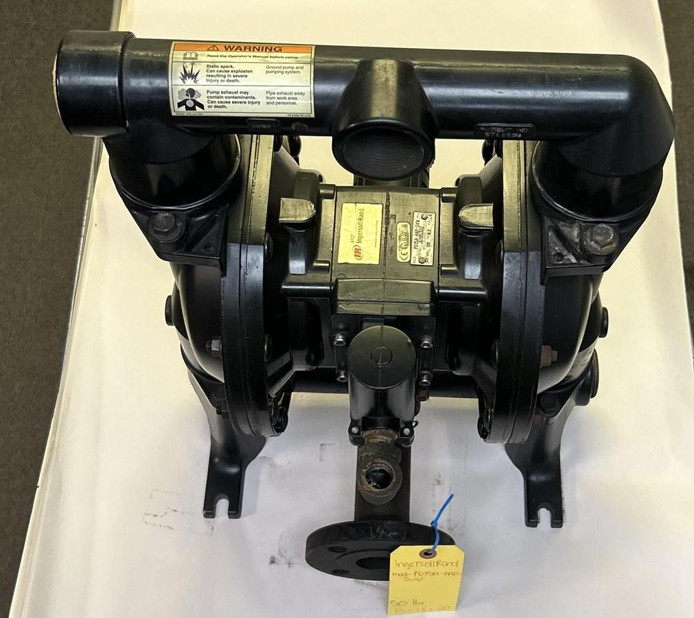 Used INGERSOLL RAND,PD15A-AAP-SVV,AIR OPERATED DOUBLE DIAPHRAM PUMP