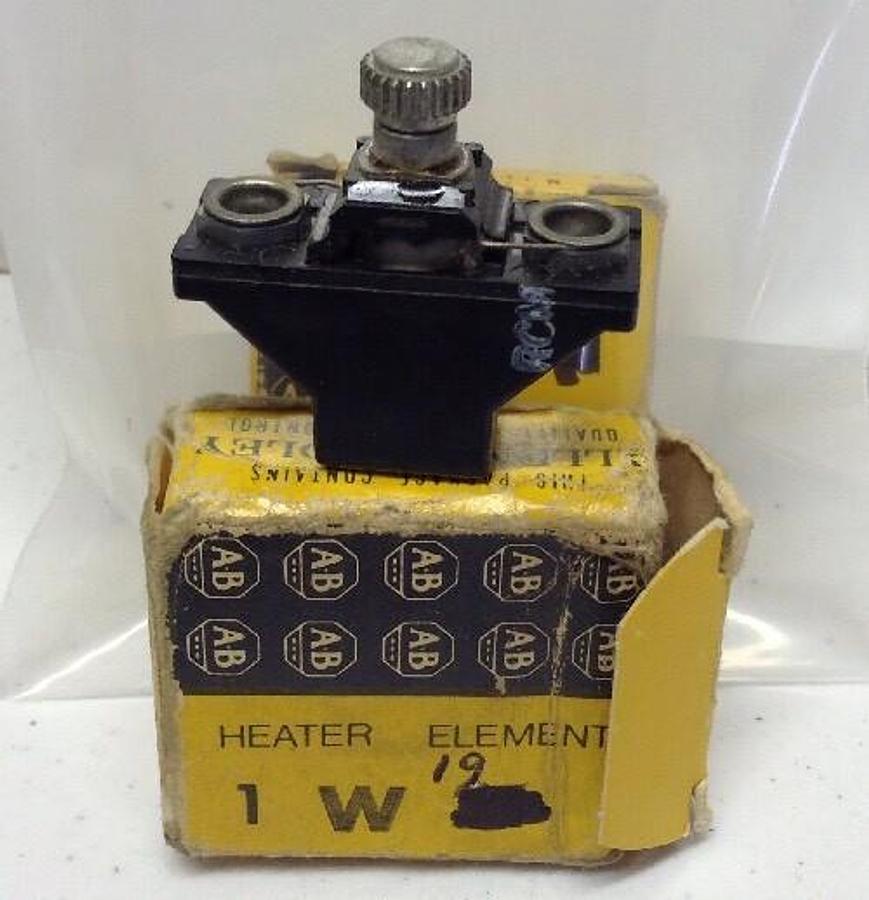 Allen-Bradley,W19,Heater Element LOT OF 2