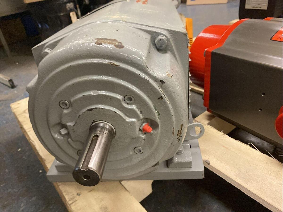 Used AJUSTO SPEDE,9033,90VDC INDUCTION MOTOR NP-1 5HP 1750RPM 230/460VAC