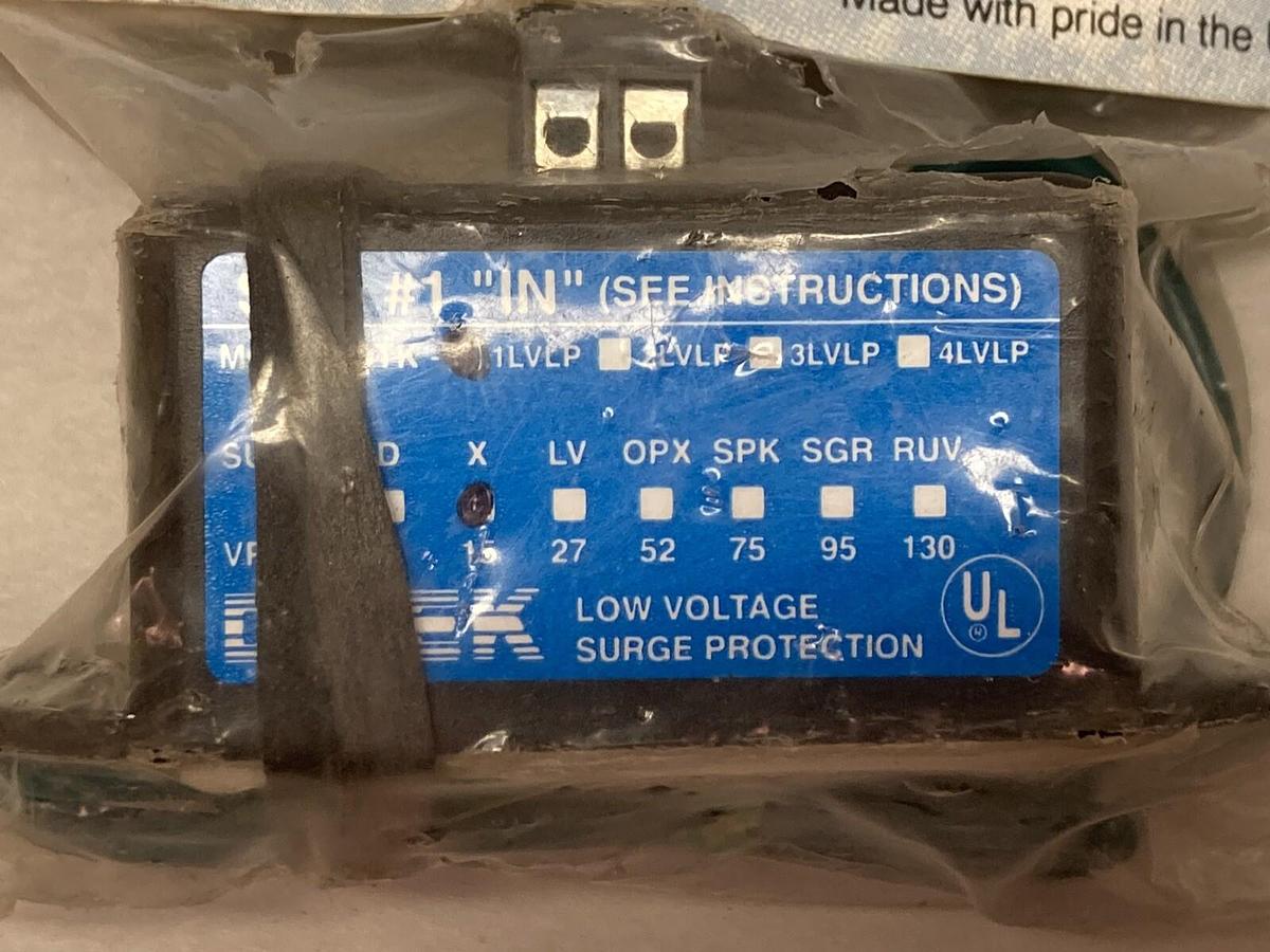Used Ditek,DTK-X-15,Low Voltage Surge Protection 120/208V