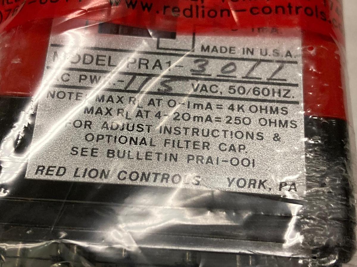 Used Red Lion,PRA1-3011,Relay Module