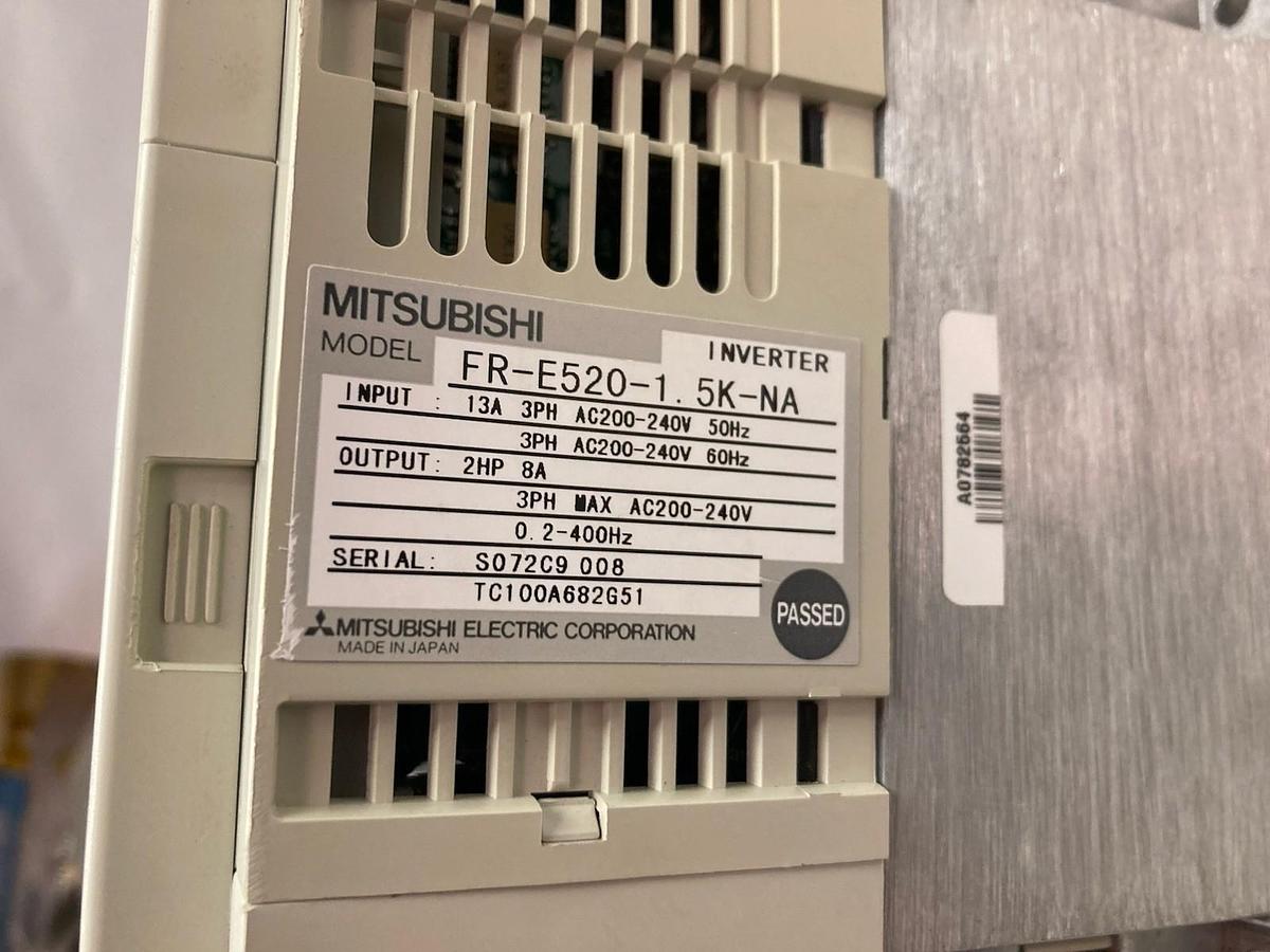 Used Mitsubishi,FR-E520-1.5K-NA,Inverter AC Drive