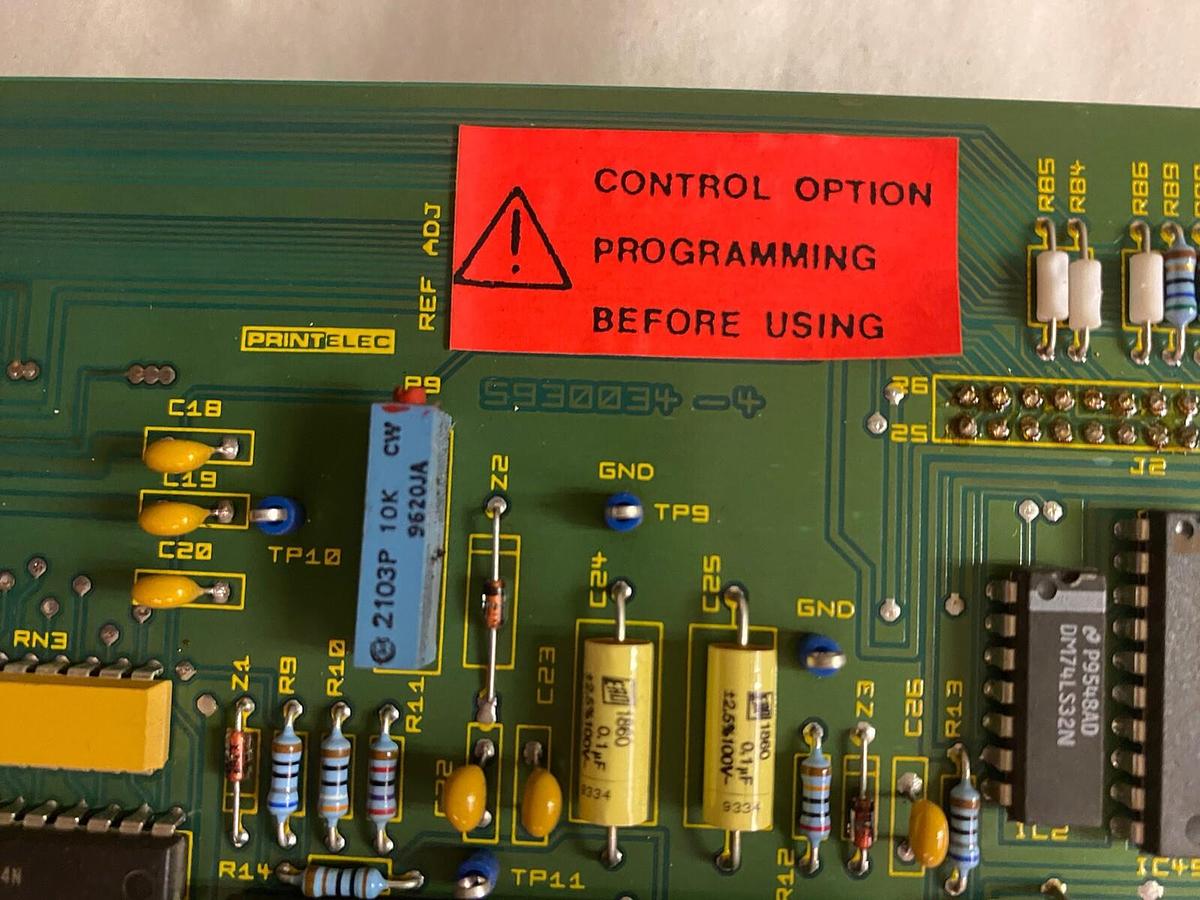 Print Electric,5930034-4,CONTROL BOARD