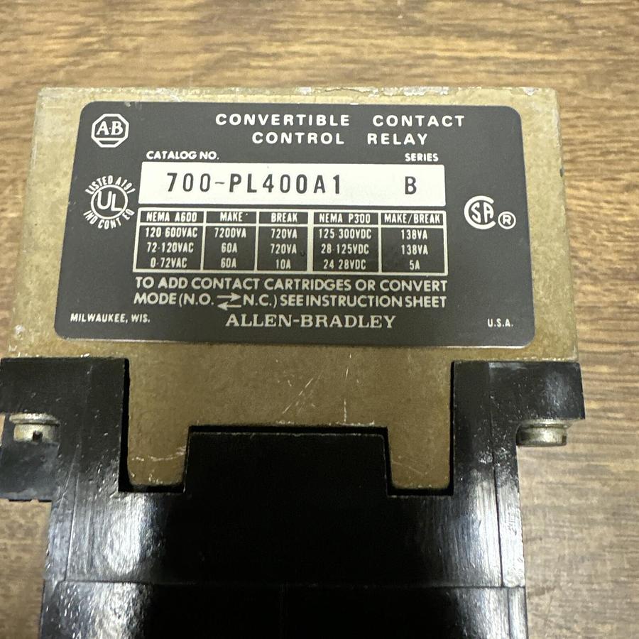 Allen Bradley,700-PL400A1,Latch Relay