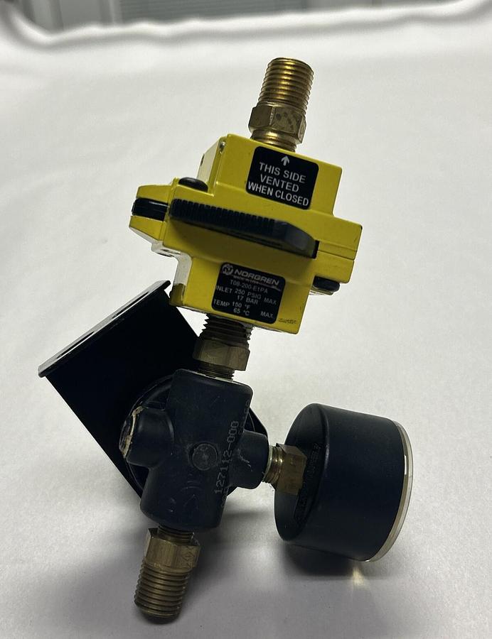 Used NORGREN,T08-200E1PA,SHUT-OFF VALVE
