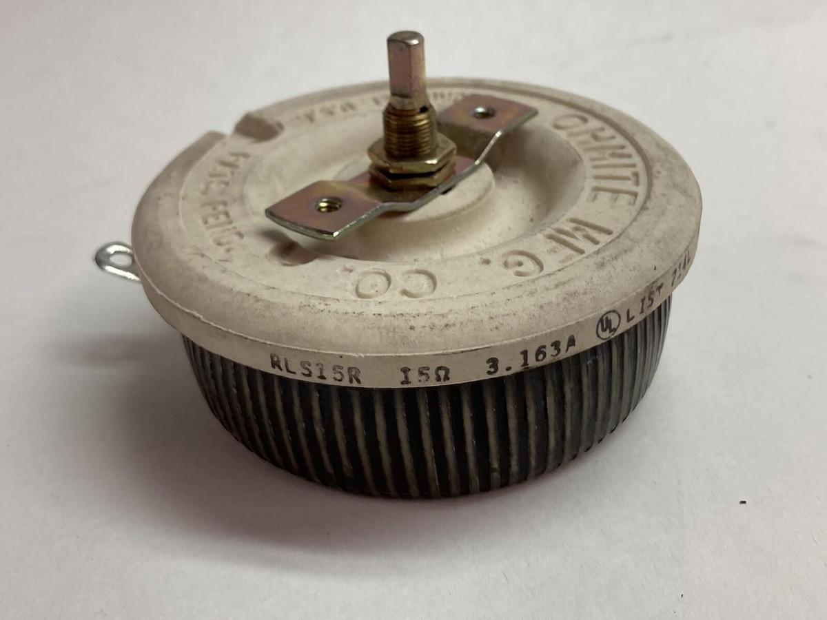 Used Ohmite,RLS15R,Resistor 150 Watts 15 OHM