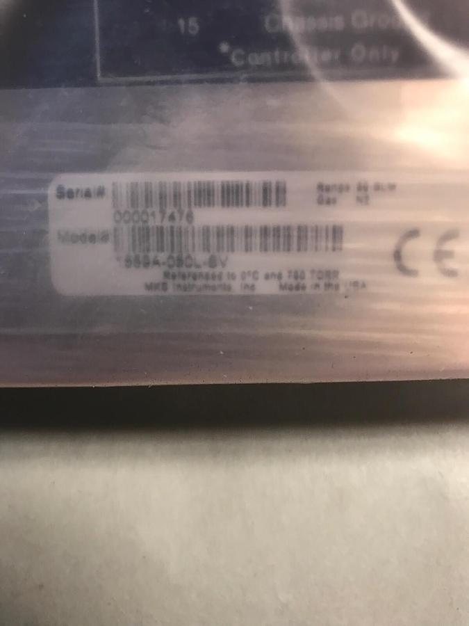 Used MKS,1559A-050L-SV,Mass Flow Controller in Sealed Factory Plastic