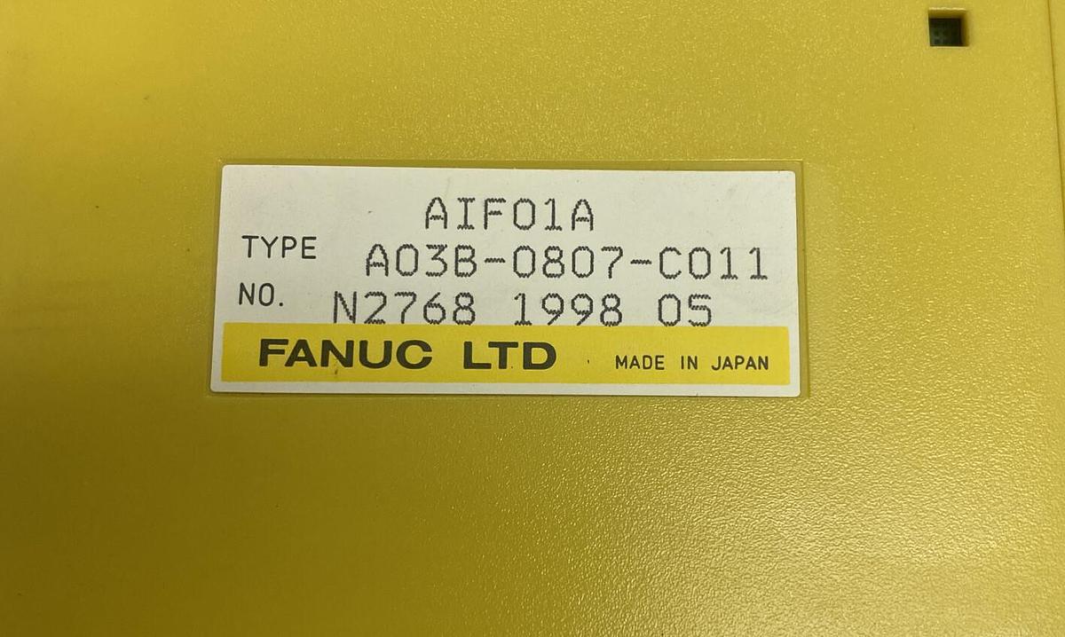 Used FANUC,A03B-0807-C011,I/O INTERFACE MODULE