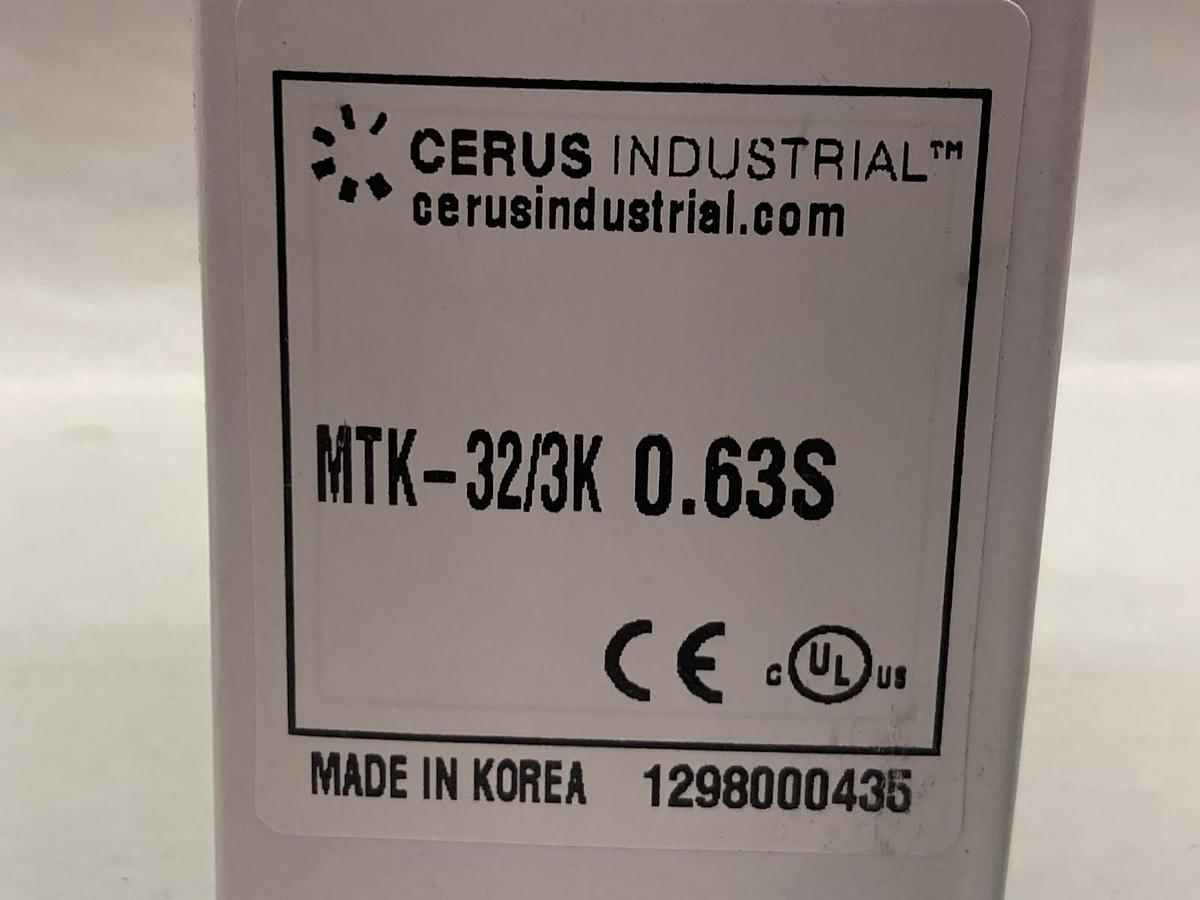 Cerus Industrial,MTK-32/3K 0.63S,Thermal Overload Relay 600Vac