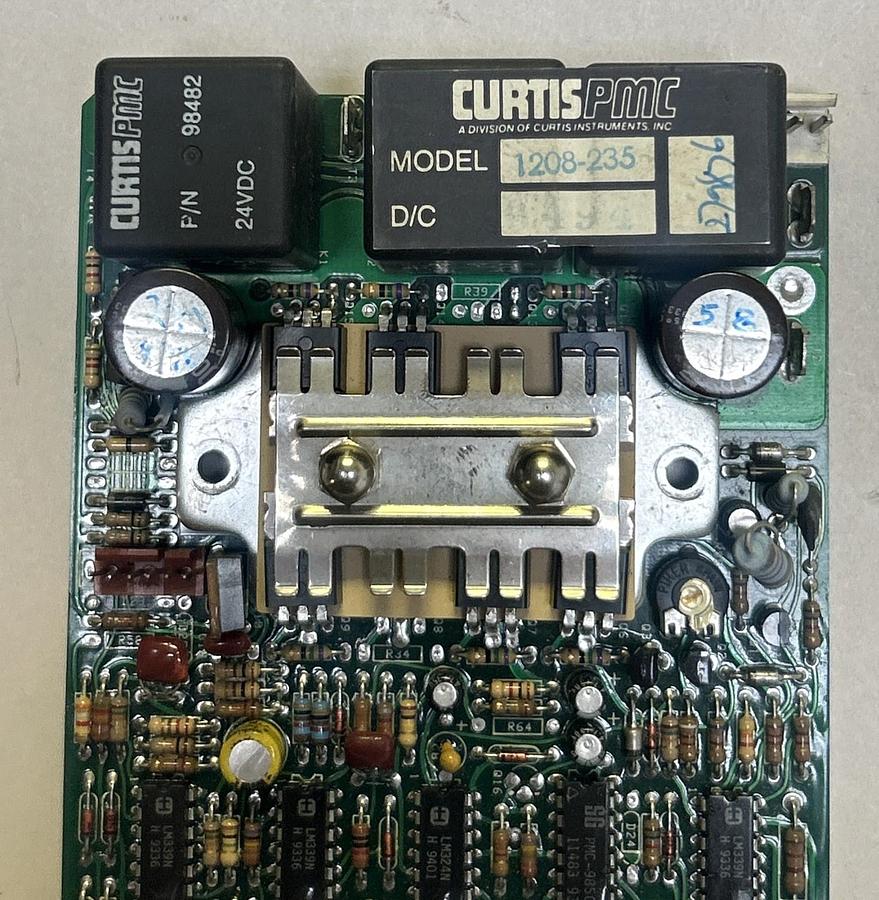 Used CURTIS PMC,5055-07,SPEED CONTROLLER CIRCUIT BOARD