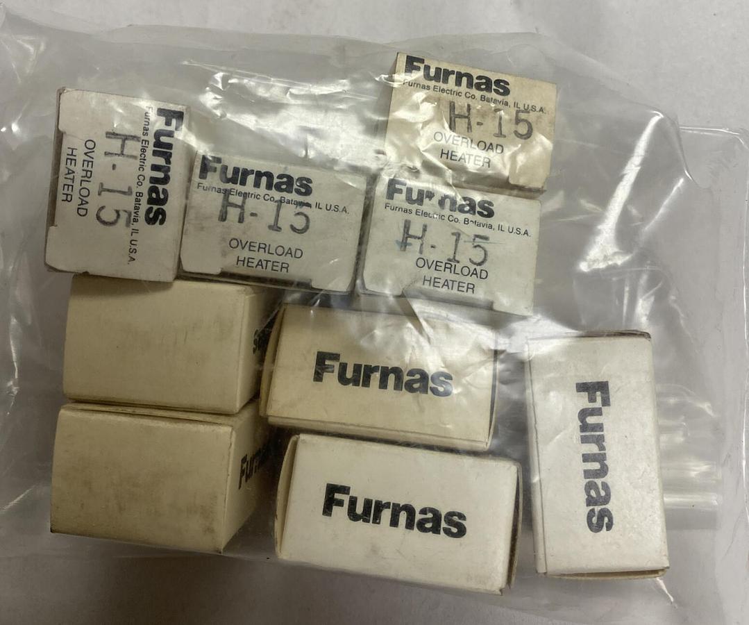 Furnas,H15,Heater Lot Of 9 NOS
