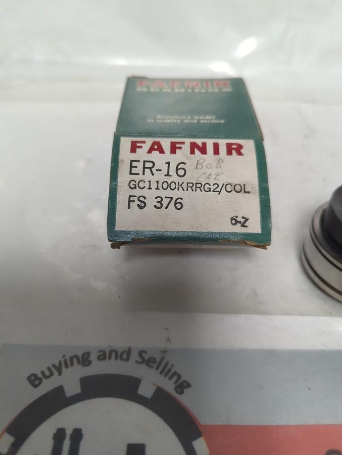 FAFNIR,ER-16,BALL INSERT BEARING WITH LOCKING COLLAR NOS