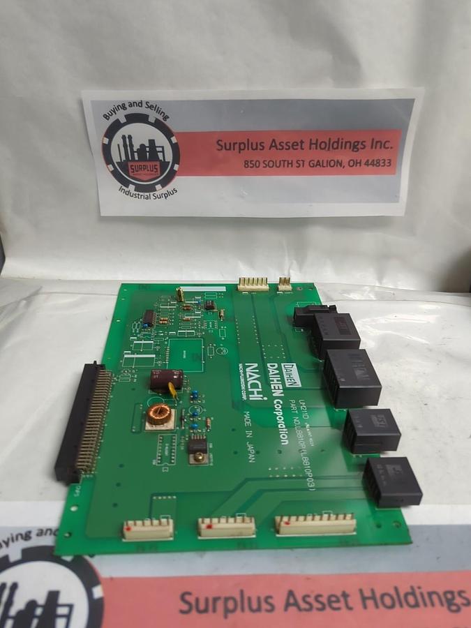 Used DAIHEN/NACHI,L8810P (L88010P03),CIRCUIT BOARD PRE-OWNED