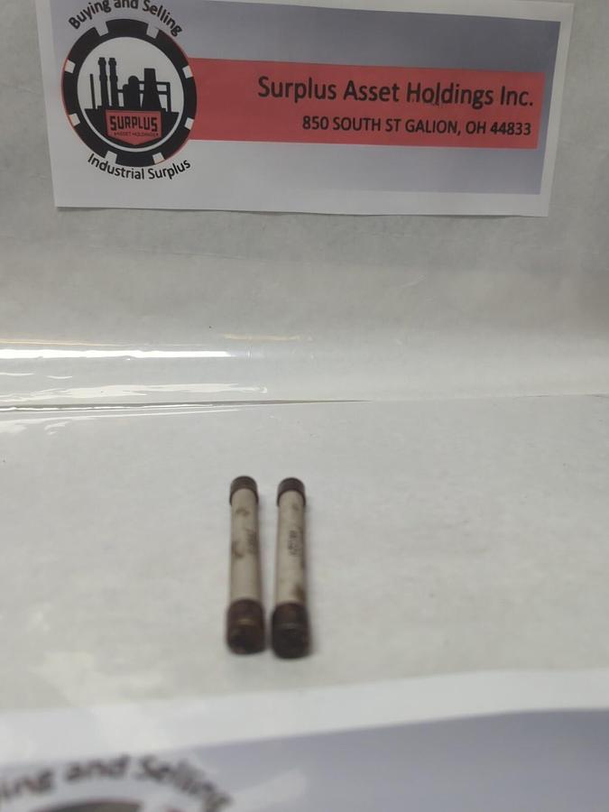 Used FERRAZ,V93329,LIMITOR FUSE .25 AMP LOT OF 2 PRE-OWNED