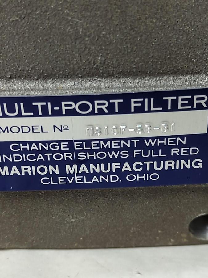 MARION MANUFACTURING,MS10F-5B-B1,MULIT-PORT FILTER NOS