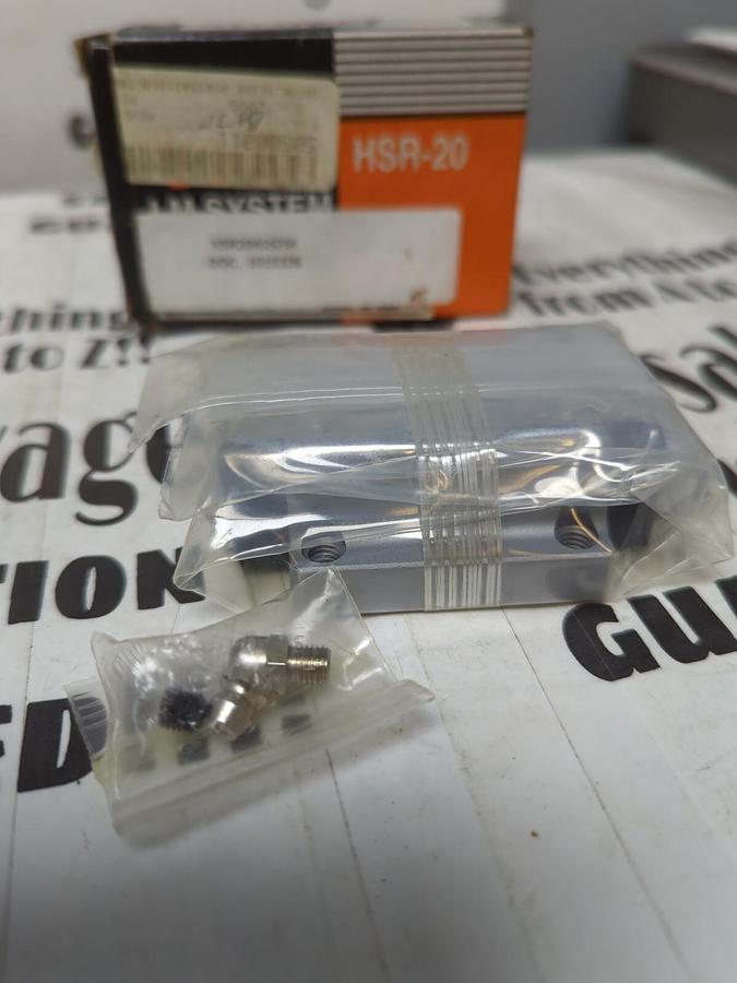 THK SYSTEMS,HSR-20,LINEAR BEARING BLOCK NOS