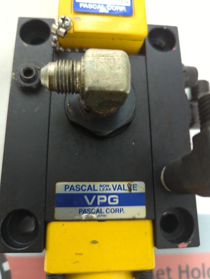 Used PASCAL,SAA210PF/VPG,PRESSURE SWITCH-NON LEAK VALVE ASSEMBLY PRE-OWNED