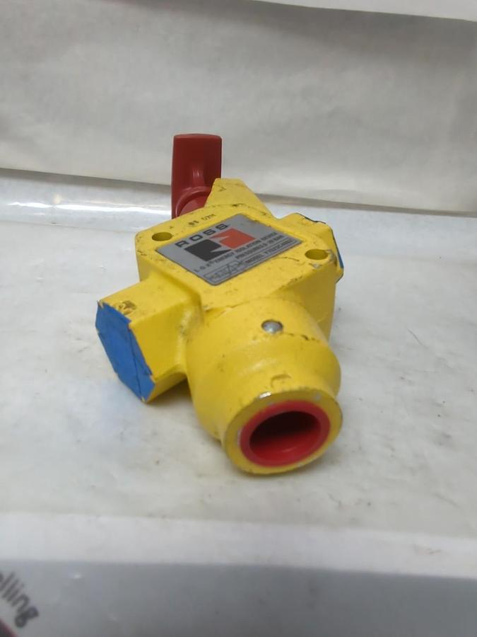 Used ROSS,Y1523C4002,PNEUMATIC SAFETY LOCKOUT VALVE 0-20 BAR PRE-OWNED