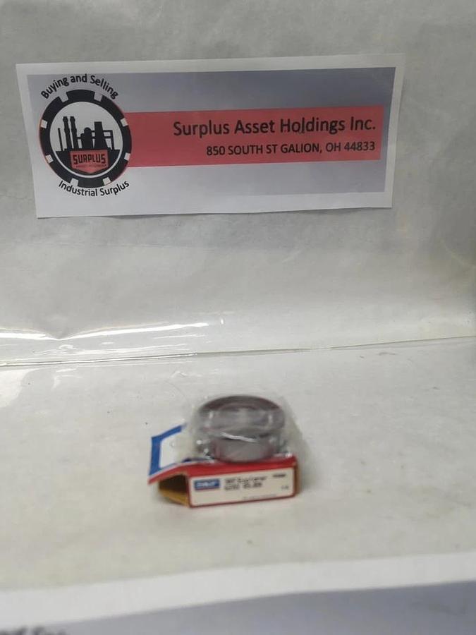 SKF,6203 RS JEM,DEEP GROOVE BALL BEARING SINGLE RUBBER SEALED NOS