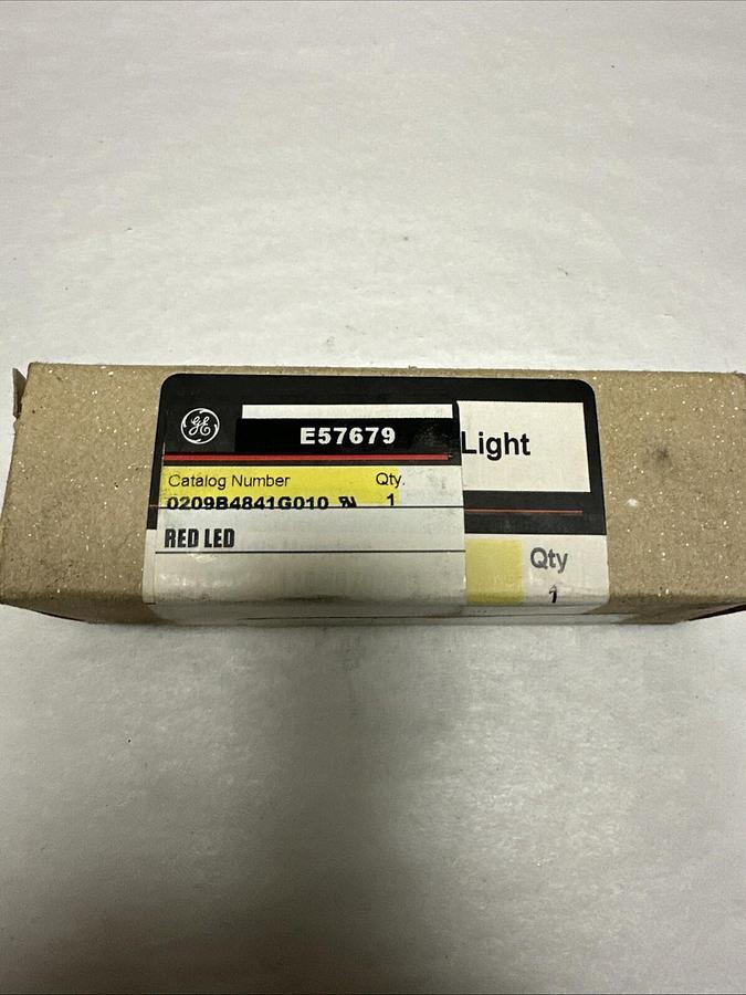 Used GE,0209B4841G010,Red LED Panel Mount