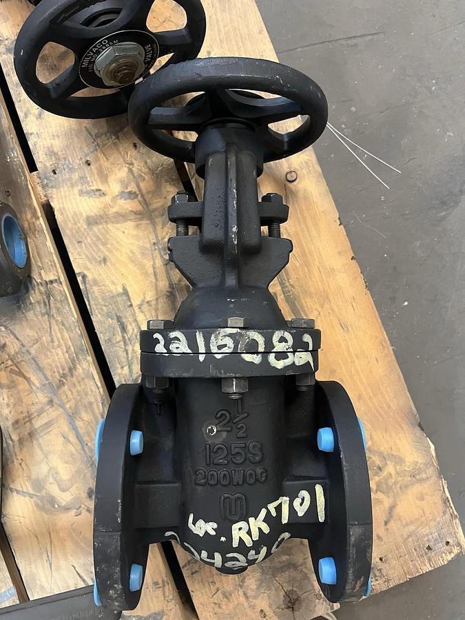 MILWAUKEE,2885-M,IBBM 2-1/2" GATE VALVE 125S 200 WOG