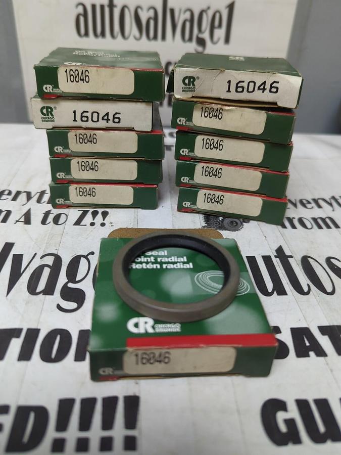CHICAGO RAWHIDE,16046,OIL SEALS LOT OF 11 NOS