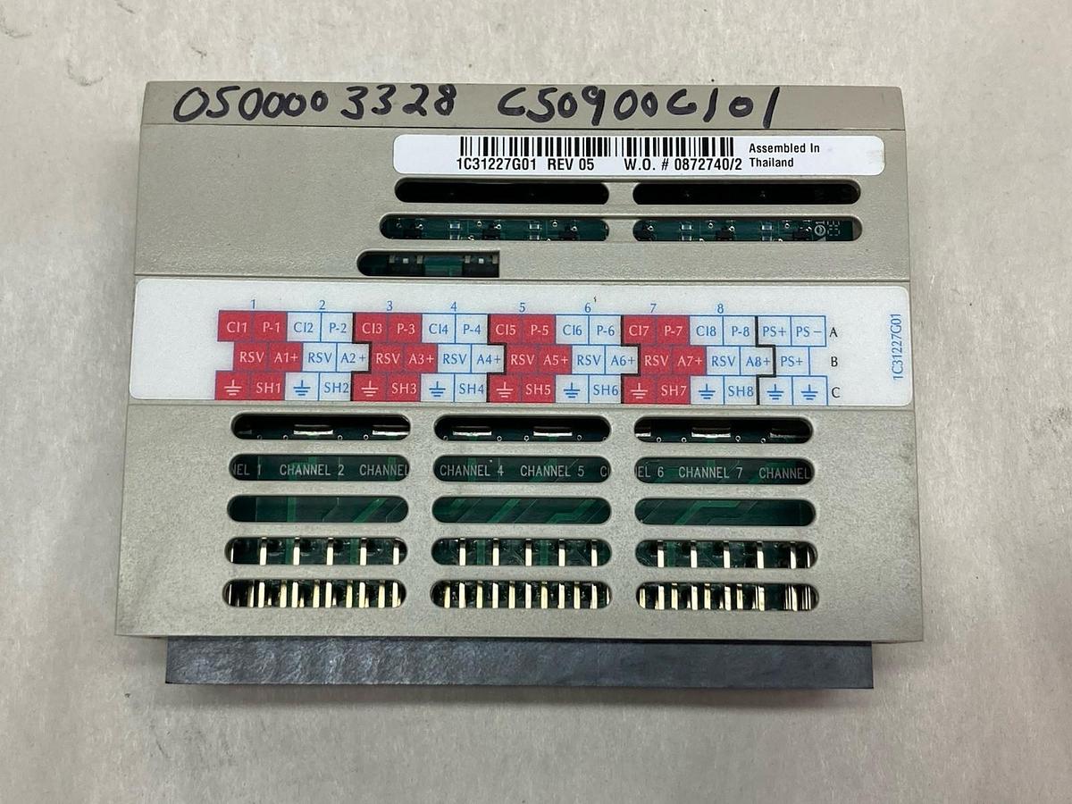 Used Ovation,1C31227G01,Analog Input Module