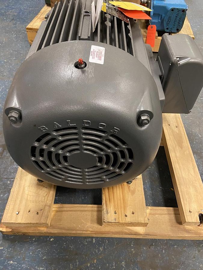 Used Baldor,M4112T,20Hp Motor 870RPM 208-230/460V Frame 324T NEW NOS