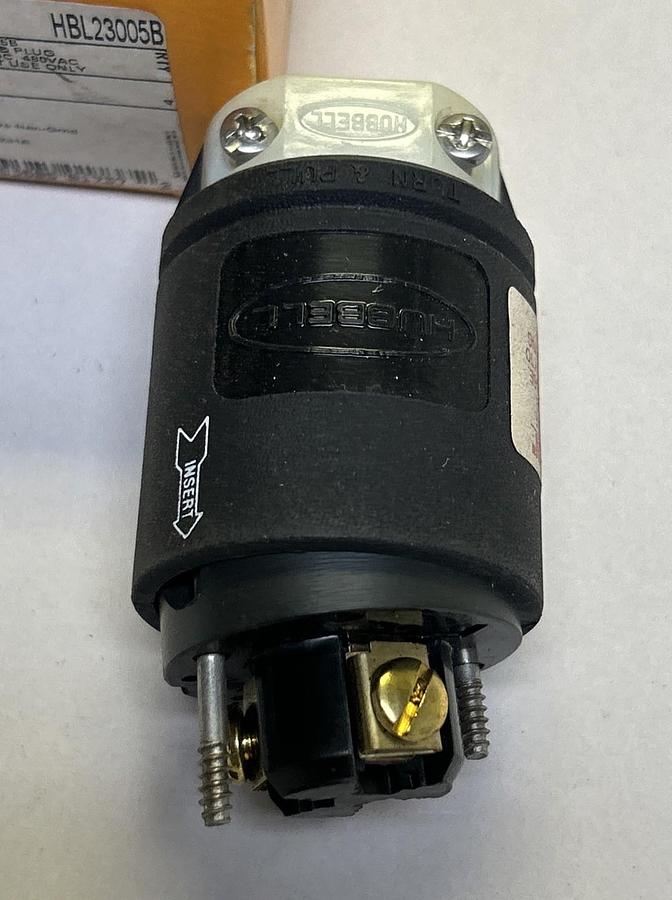 HUBBELL,HBL23005B,LOCK AND PLUG NOS