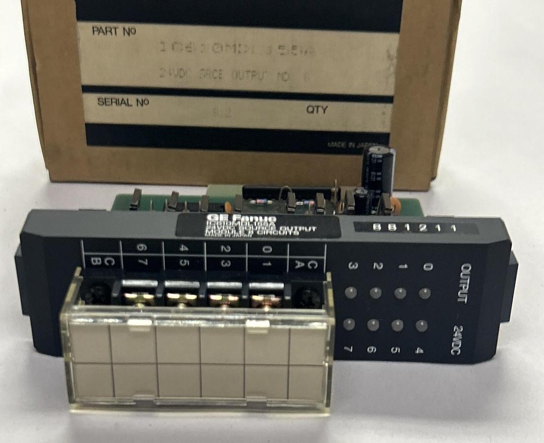 Used GE FANUC,IC610MDL155A,OUTPUT MODULE NEW