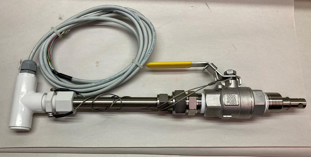 ECD,PN64 CF8M,Retractable Sensor Valve 1 Inch 1000WOG