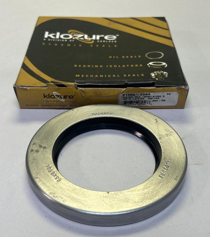 GARLOCK KLOZURE,21086-2264,OIL SEAL 53X2264 NOS