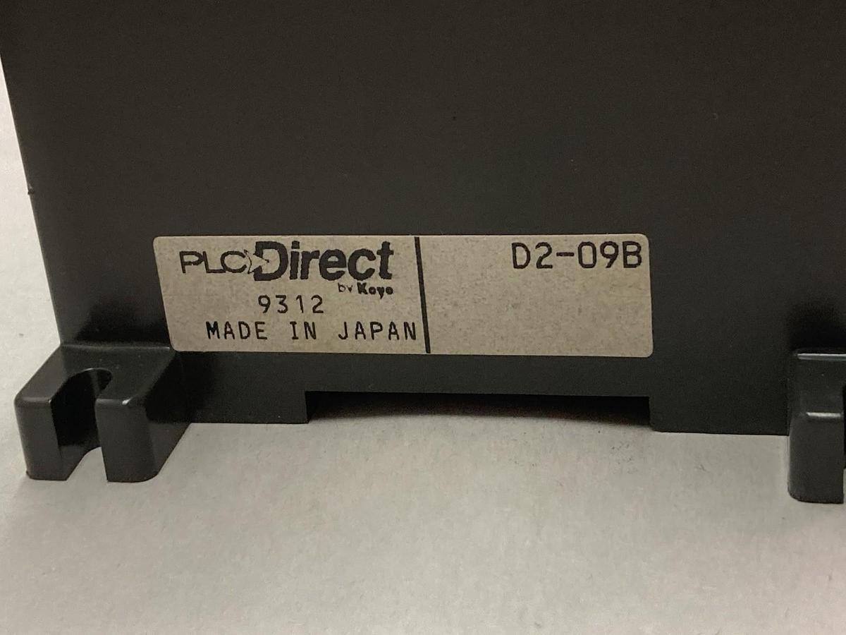 Koyo,D2-09B,Direct Logic 205,PLC Base Unit Rack
