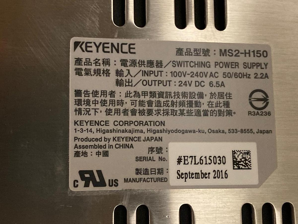 Used Keyence,MS2-H150,Switching Power Supply