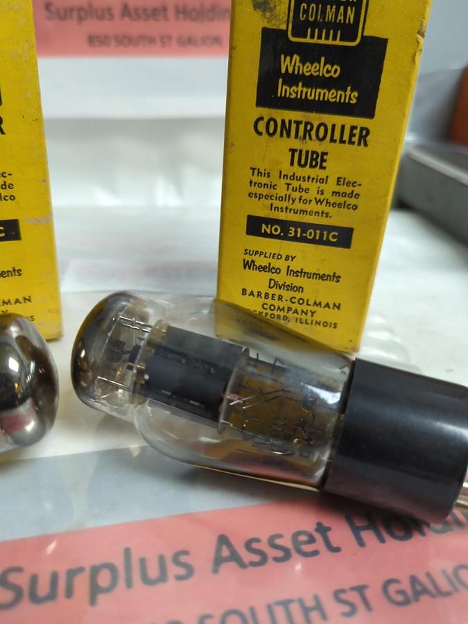 BARBER COLMAN,31-011C,CONTROLLER TUBE 5608A WHEELCO INTSTRUMENTS LOT OF 2 NOS
