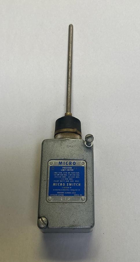 Used HONEYWELL MICRO SWITCH,208LS1,LIMIT SWITCH
