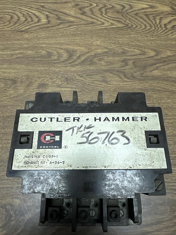 Used Cutler Hammer,C50F-1,Contactor