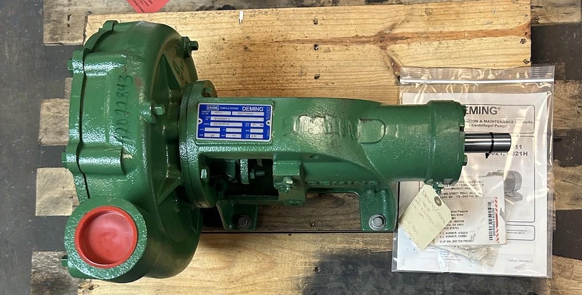 Used CRANE DEMING,EH0557.1,CENTRIFUGAL PUMP 4011 3X2X10 9.75 IMPELLER REFURBISHED