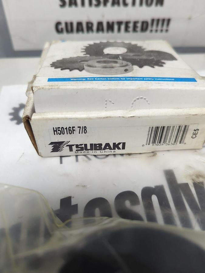 TSUBAKI,H5016F-7/8,SPROCKET NEW IN BOX