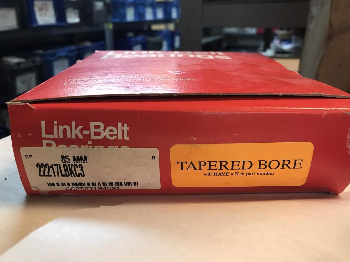 Link Belt,PLB6848FR,Pillow Block Bearing Assembly 22217LBKC3 Bearing