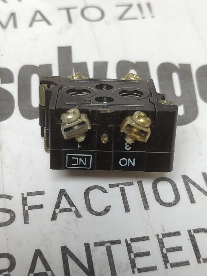CUTLER HAMMER,10250T,CONTACT BLOCK SERIES B1